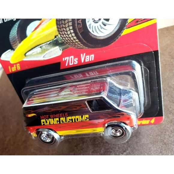 2005 Hot Wheels '70S VAN Chrome HWC.COM SERIES 4 REAL RIDERS Limited Edt  /11000 - Picture 9 of 16